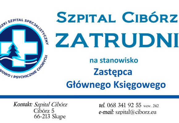 Zatrudnimy Zastępcę Głównego Ksiegowego