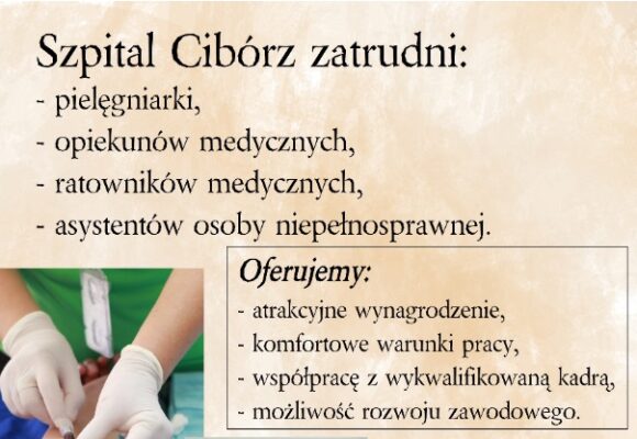 Szpital poszukuje pracowników