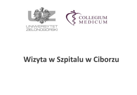 Wizyta Collegium Medicum UZ w Ciborzu