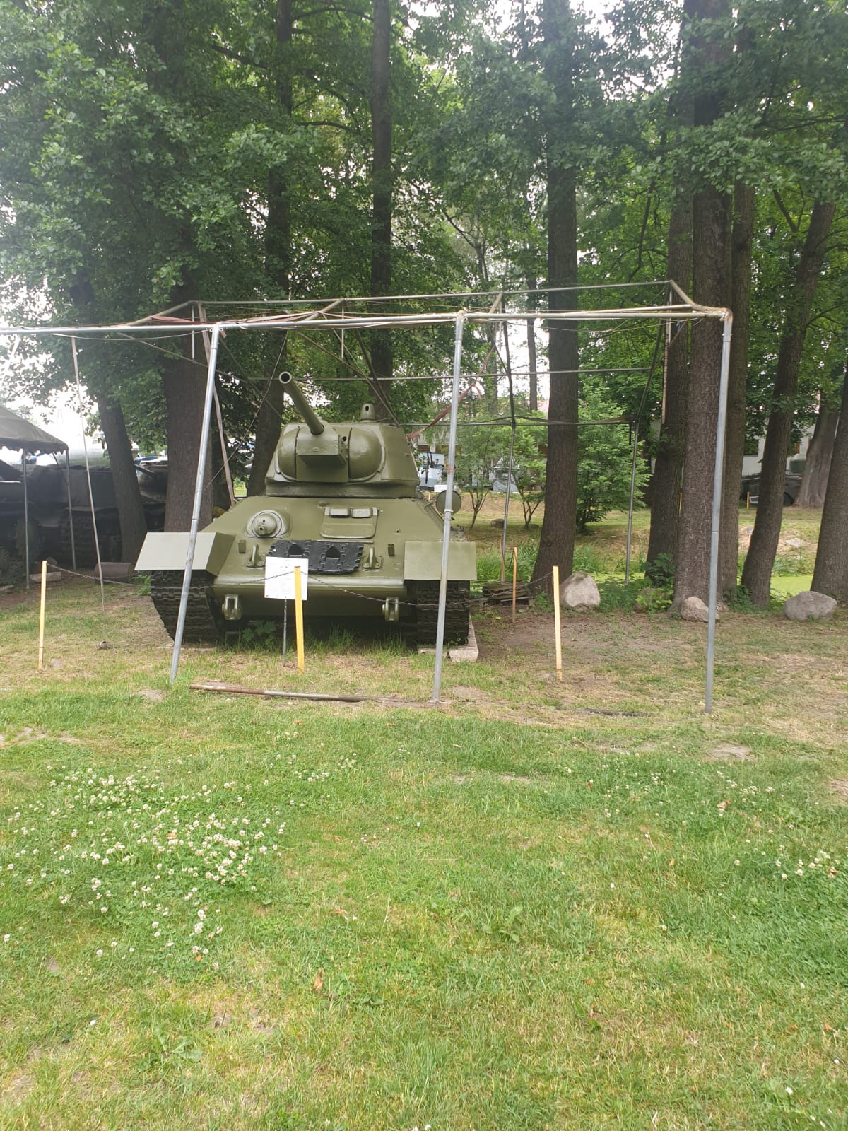Wizyta w Muzeum Wojskowym w Drzonowie