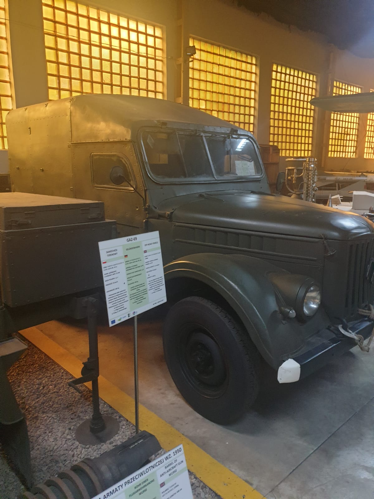 Wizyta w Muzeum Wojskowym w Drzonowie