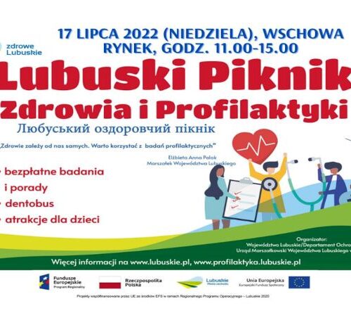 Lubuski Piknik Zdrowia - zapraszmy do Wschowy