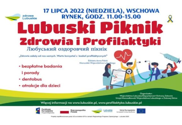 Lubuski Piknik Zdrowia - zapraszmy do Wschowy