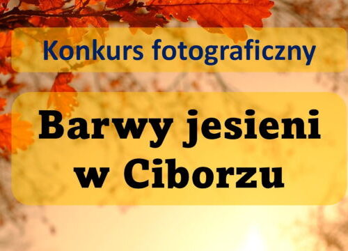 Konkurs fotograficzny "Barwy jesieni w Ciborzu"