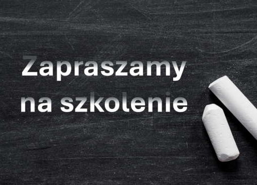 Zaproszenie na szkolenie