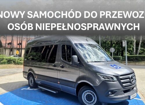 Bus_Nowy_1 Dostawa 9- osobowego samochodu typu bus przystosowanego do przewozu osób niepełnosprawnych w tym na wózku inwalidzkim do Wojewódzkiego Szpitala Specjalistycznego dla Nerwowo i Psychicznie Chorych SPZOZ w Ciborzu