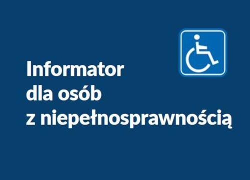 infoNiepelnoSprawni2025 Informator dla osób z niepełnosprawonością 2025