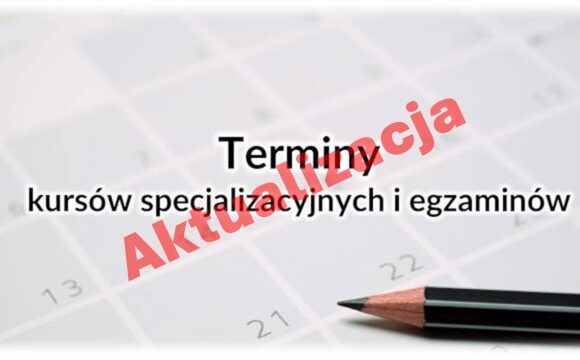 Przekazujemy aktualne terminy kursów specjalizacyjnych i egzaminów z psychologii klinicznej