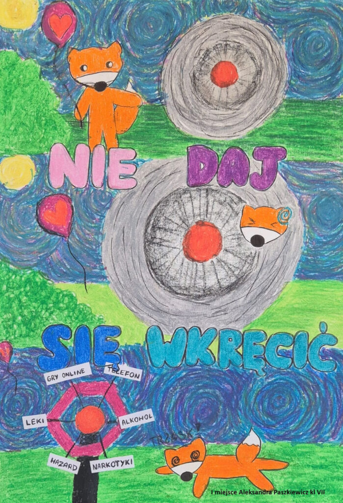 I miejsce Aleksandra Paszkiewicz kl VII