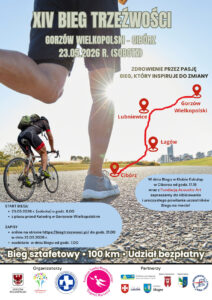 Plakat: 14 Bieg Trzeźwości