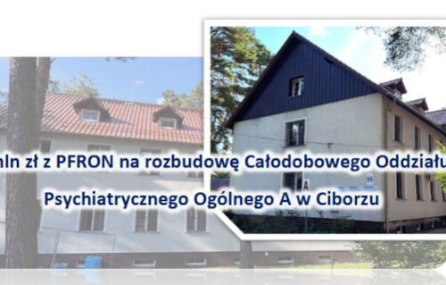 1 mln z PFRON na rozbudowę oddziału A