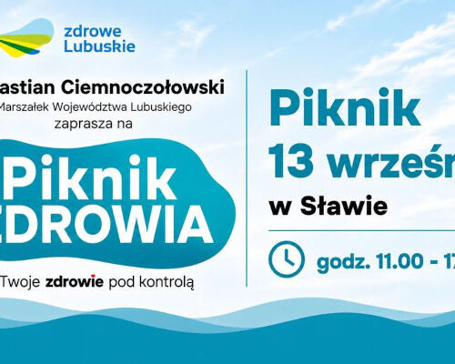Piknik Zdrowia w Sławie 13 września 2026r.